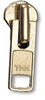 Zipper Sliders #10 / Metal Reversible Jacket - Gold - ZS10MRGO - Cleaner's Supply, Inc.