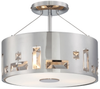P1091-077 3 Light Semi Flush -- P1091-077