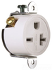 Duplex/Single Receptacle -- 5858-W - Image