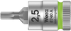 Hex Bit, Size 2.5Mm X 28Mm; Bit Type Wera - 38AC3289 - Newark, An Avnet Company