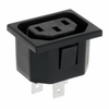 PWR ENT RCPT IEC320-2-2F PNL QC -- 649-716W-15/15 - Image