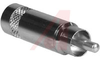 Phono Plug; Plug; Brass (Housing); Brass; 4 to 9 mm; Black; IEC Approved - 70088580 - Allied Electronics, Inc.