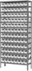 Shelving, Steel Shelving Kit, 12x36x79, 96 Bins - AS1279120W - Akro-Mils, Inc.