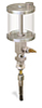 (Formerly B2191-14X01), Manual Chain Lubricator, 9 oz Pyrex Reservoir, 1/4
