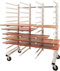 Transport trolley HW, stackable for space-saving storage HW-680x1380-R4/16-67-STE -- 15.02.01.00087 - Image