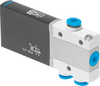 Air solenoid valve - MHE2-MS1H-3/2O-QS-4 - Festo Corporation