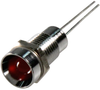 Panel Mount Indicator, Led, 8Mm, Red, 2.6V; Led Color Multicomp Pro - 26M1395 - Newark, An Avnet Company