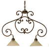 Trevor 2 Light Pendant - CH50DS - Steven Handelman Studios