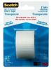 3M Scotch 2105-CD Clear Duct Tape - 1.5 in Width x 5 yd Length - 99844 - 051131-99844 - R. S. Hughes Company, Inc.