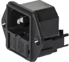 Iec C14 Inlet, 10A, 250Vac, Tht, Panel; Connector Type Schurter - 99F9958 - Newark, An Avnet Company
