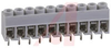 connector,pcb terminal block,5mm(.197)pitch,upright,15a,250v,10 contact - 70151248 - Allied Electronics, Inc.