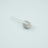 Power Feedthrough, 500 Volts, 5 Amps, 2 Pins, 0.032″ Nickel Conductors, 0.497″ Dia Stainless Steel Weld Adapter - A0078-1-W - MPF Products, INC.