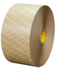 3M 9668MP Clear Transfer Tape - 12 in Width x 60 yd Length - 5 mil Thick - Polycoated Kraft Paper Liner - 24644 - 021200-24644 - R. S. Hughes Company, Inc.