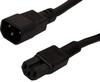 High Temperature Power Cord C14 To C15 15 Amp 6 Ft Black Rohs Compliant L-Com - 07AH6158 - Newark, An Avnet Company