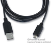 Computer Cable, Usb, 2M, Black; Connector A L-Com - 23T5423 - Newark, An Avnet Company