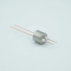 Power Feedthrough, 500 Volts, 15 Amps, 2 Pins, 0.032″ Copper Conductors, 0.497″ Dia Stainless Steel Weld Adapter - A0078-3-W - MPF Products, INC.