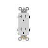 20 Amp Tamper Resistant Decorative Outlet, Side Wire & Back Wire, Residential Grade - 2008 - Suzhou Ele Mfg Co., Ltd.