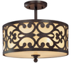 1498-357 3 Light Semi Flush - 1498-357 - Minka Group