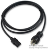 Power Cord, Iec320-C13, 8Ft, Black, 10A 125V; Connector Type A Multicomp - 11J3550 - Newark, An Avnet Company