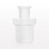 Threaded Connector, Female Luer Lock, Natural - 40067 - Qosina Corp.