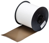 Brady B-595 Gold Indoor / Outdoor Vinyl Thermal Transfer Continuous Thermal Transfer Printer Label Roll - 4 in Width - 100 ft Length - 115755 - 754473-98559 - R. S. Hughes Company, Inc.