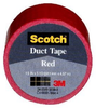 3M Scotch 1005 Red Duct Tape - 1.5 in Width x 5 yd Length - 80981 - 051135-80981 - R. S. Hughes Company, Inc.