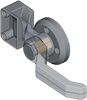 Surface Mounted Insulated Door Latch -- 1091 - Image