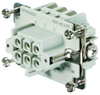 Heavy Duty Insert, Rcpt, 6+Pe, 20-12Awg; Product Range Weidmuller - 63AC9520 - Newark, An Avnet Company