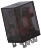 Relay;E-Mech;Gen Purp;DPDT;Cur-Rtg 15A;Ctrl-V 12AC;Vol-Rtg 120/30AC/DC;6 Pin - 70198706 - Allied Electronics, Inc.