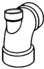 ABS DWV 90 Elbow - 603589 - Bow Plastics Ltd.