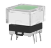 Illuminated Low Profile Process Sealed Tactiles - JB15HLPF-JF - NKK Switches