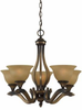 33233 Mid. Chandeliers-Glass Up - 418891 - Capital Lighting, Inc.