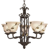 P4023-77 Mid. Chandeliers-Glass Up - 762483 - Capital Lighting, Inc.