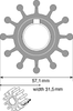F5 Impeller -- 09-1027B-9 - Image
