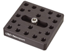 Universal Mounting Plate, 2.56 in. x 2.56 in. x 0.5 in., 1/4-20 Thread - UP-1A - Newport MKS