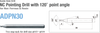 ADPN30 120&deg;point angle, 3mm shank Drill Bit -- ADPN30-0003 - Image