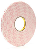 3M VHB 4952 White Foam Bonding VHB Very High Bond Tape - 1/2 in Width x 36 yd Length - 45 mil Thick - 67791 - 021200-67791 - R. S. Hughes Company, Inc.