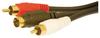 S-VIDEO MALE DUAL RCA MALES 6' -- 29-300-72 - Image