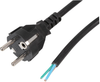 Lead Schuko To Bare End 10A Blk 2M Rohs Compliant Pro Elec - 78AH2024 - Newark, An Avnet Company