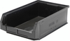 Storage Bin, Black; Bin Colour Quantum Storage - 44AC6268 - Newark, An Avnet Company
