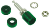 Binding Post, 5A, #8-32, Turret, Green; Product Range Pomona - 16C1992 - Newark, An Avnet Company