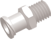 Female Thread to Luer Straight Connector - AP16FTFLT1032N - ARKPLAS