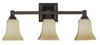 Bathroom Fixtures-Three Lights - 3140 - Light Center (The)