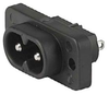 Iec Power Connector, C8 Inlet, 2.5A; Iec Connector Type Schurter - 23M2002 - Newark, An Avnet Company