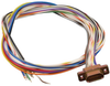 Cable Assy, Micro-D Plug-Free End, 18; Connector To Connector Itt Cannon - 38P1325 - Newark, An Avnet Company