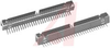 Header, 4-Wall; Copper Alloy; 200 u in.60/40 Tin/Lead; 2; Black; 0.37 in.; 30 - 70114225 - Allied Electronics, Inc.