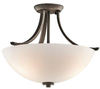 Semi-Flush Mts.-Bowl Style - 391873 - Light Center (The)