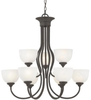 SL801663 Mid. Chandeliers-Glass Up - 751312 - Capital Lighting, Inc.