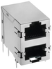 Rj45 Conn, R/a, Jack, 8P8C, 2Port, Th; Modular Connector Type Wurth Elektronik - 47AC7204 - Newark, An Avnet Company