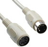 Computer Cable, Keyboard, 6In, Putty; Connector Type A Gc Electronics - 95B7158 - Newark, An Avnet Company